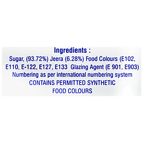 Buy GOD SPEED Sugar Coated Jeera Assorted Colours Online at Best