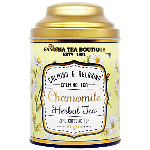 Buy Sancha Chamomile Tea Caffeine Free, Herbal, Relieving Stress