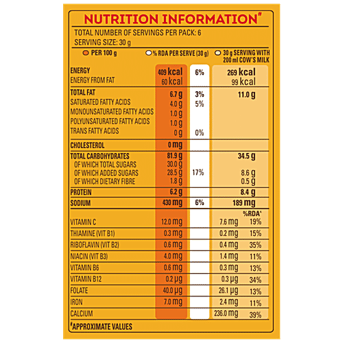 Buy Kelloggs Corn Flakes Real Almond Honey, Breakfast Cereals, High