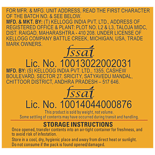 Buy Kelloggs Corn Flakes Real Almond Honey, Breakfast Cereals, High