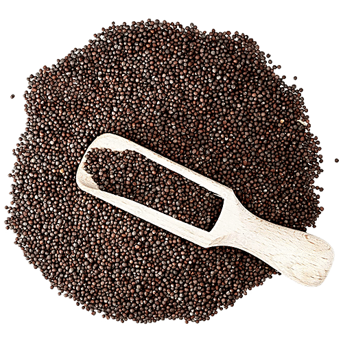 Two & A Bud Himalayan Jakhiya Wild Mustard Seeds - Adds Flavour, Rich In Fibre, 100 g Pouch 