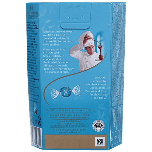 Lindt Lindor Irresistibly Smooth Salted Caramel Chocolate - World Class, 100 g  