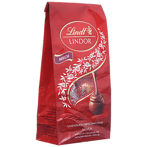 Lindt Lindor Milch Fine Chocolates - Melt In Mouth, 137 g  