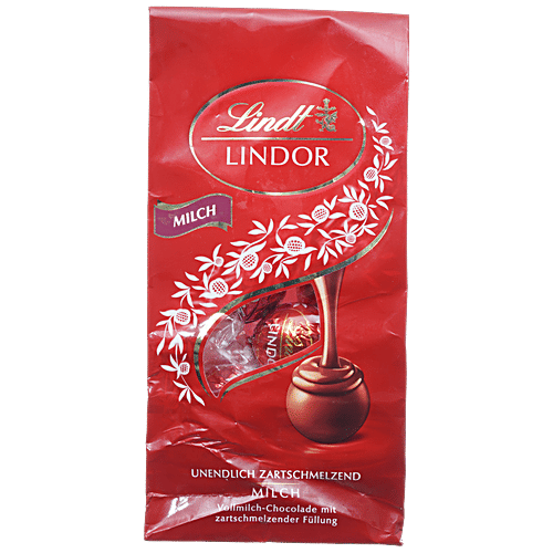Lindt Lindor Milch Fine Chocolates - Melt In Mouth, 137 g  