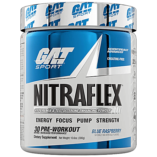 Buy GAT Sport Nitraflex Hyperemia & Testosterone Enhancing Powder