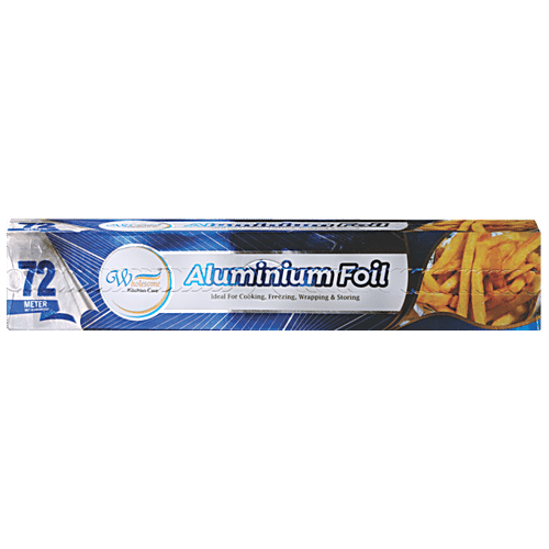 Buy WHOLESOME Aluminium Foil Ideal For Cooking, Freezing, Wrapping & Storing Online at Best