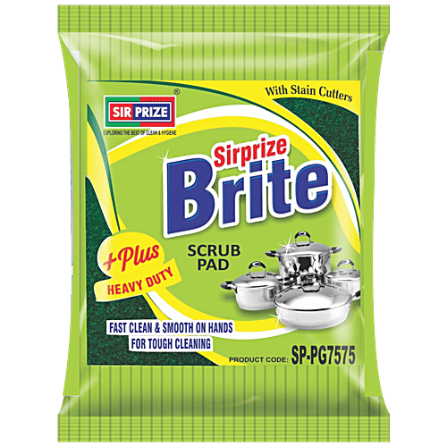 Buy SIRPRIZE Brite Plus MultiPurpose Kitchen Scrub Pad Heavy Duty