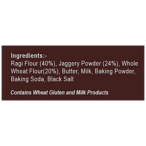 Nafed ODOP Somdana Ragi Cookies - Homestyle Thane Finger Millet, NAFED Quality Assured, 250 g Box