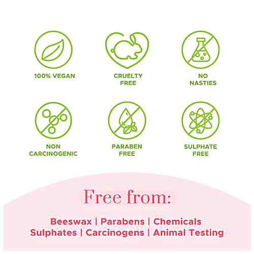 PureSense Strawberry Slush Lip Balm - Vitamin A & E, For Dry, Chapped Lips, 5 g  