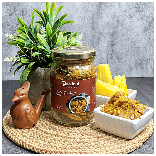 Buy Qualinut Gourmet Healthy Jackfruit Pickle Mix of Spices & Health