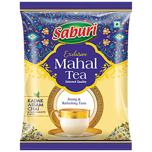 Saburi Exclusive Mahal Tea - Strong & Refreshing Taste, 250 g  