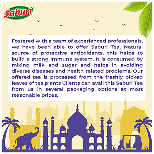 Saburi Exclusive Mahal Tea - Strong & Refreshing Taste, 250 g  