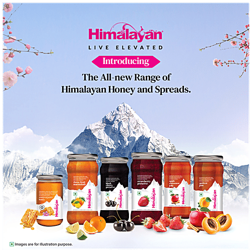 Himalayan Elevation Samvatsara Honey - Pure & Natural, NMR Tested, No Added Preservatives & Sweeteners, 250 g  