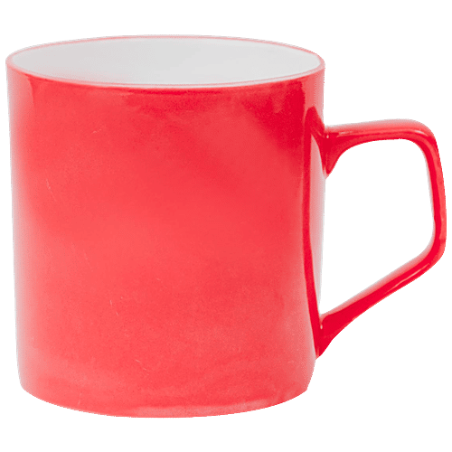 Buy Claycraft Ceramic Coffee Mug Director D/C 317 Red, Microwave & Dishwasher Safe Online at