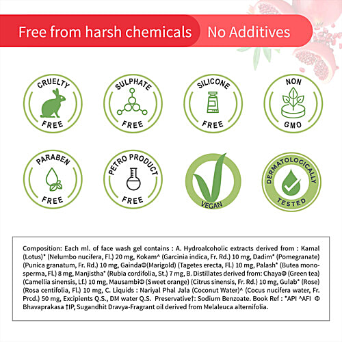 Ayouthveda Acne Enemy Face Wash Gel - Balances Excess Oil Protection, Purifies Skin, 100 ml