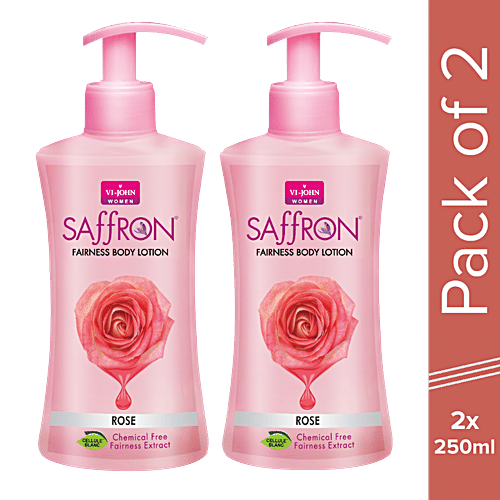 Buy VIJOHN Vijohn Women Saffron Fairness Rose Body Lotion With