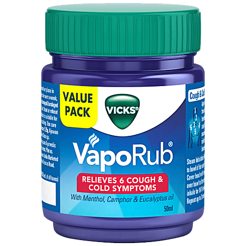 Buy Vicks VapoRub + Inhaler For Cold & Cough Online at Best Price of