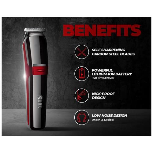 Beardo Ape-X 3-in-1 Trimmer,Nose Trimmer, Shaver, Manscaping,120 minute run time,Engineered for Men, 120 gm  