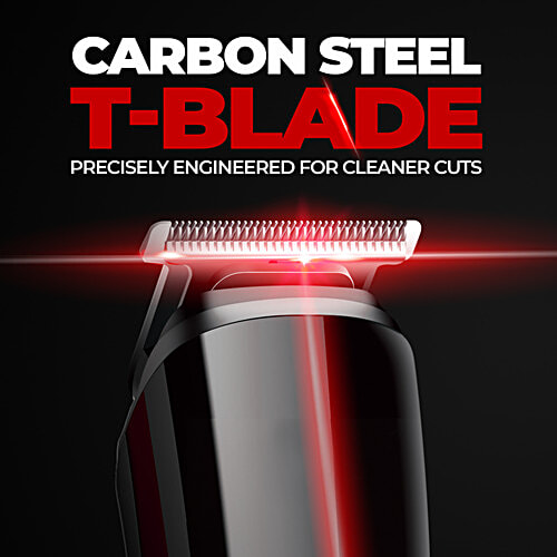 Beardo Ape-X 3-In-1 Multipurpose Trimmer Grooming Kit For Men - USB Charge, 120 g  Trimmer, Shaver, Ear & Nose Trimmer, Stainless Steel self-sharpening blades