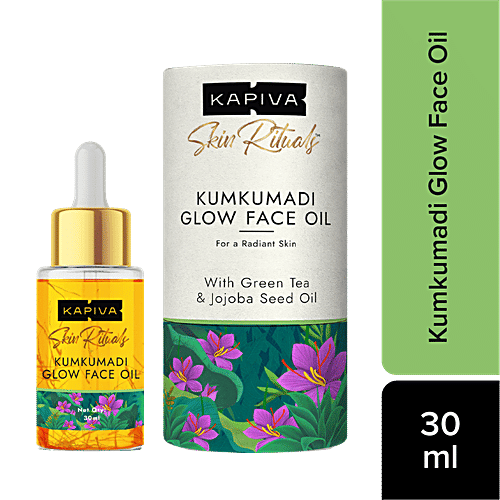 Buy Kapiva Skin Rituals Kumkumadi Glow Face Oil Reduces Dark Spots