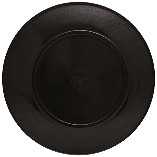 Buy Dinewell Eco Urmi Dinner Plate Black, Melamine, Dishwasher Safe
