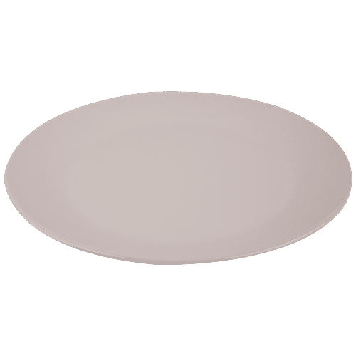 Buy Dinewell Eco Urmi Dinner Plate Round White, Melamine, Dishwasher
