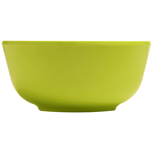 Buy Dinewell Veg Bowl Round Green, Melamine, Dishwasher Safe, BPA