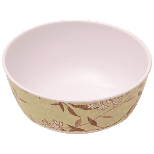 Buy Dinewell Veg Melamine Serving Bowl Black, Paisley, Melamine