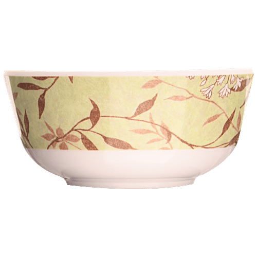 Buy Dinewell Veg Melamine Serving Bowl Black, Paisley, Melamine