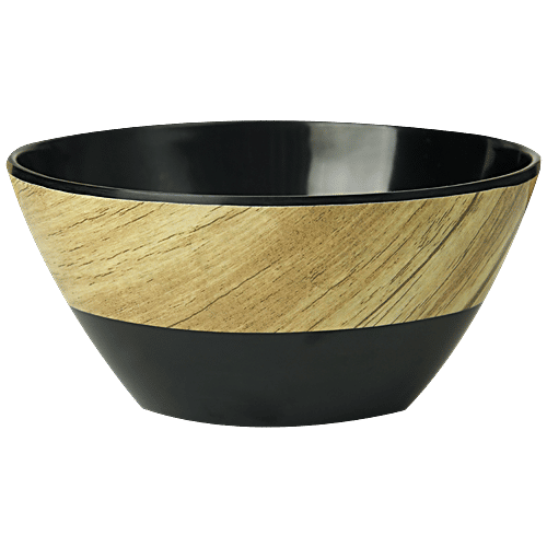 Buy Dinewell Round Multipurpose Bowl Bamboo, Melamine, Stylish