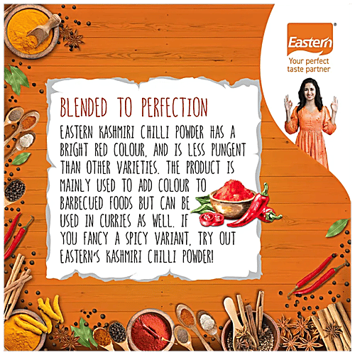 Eastern Kashmiri Chilli Powder, 500 g Pouch 