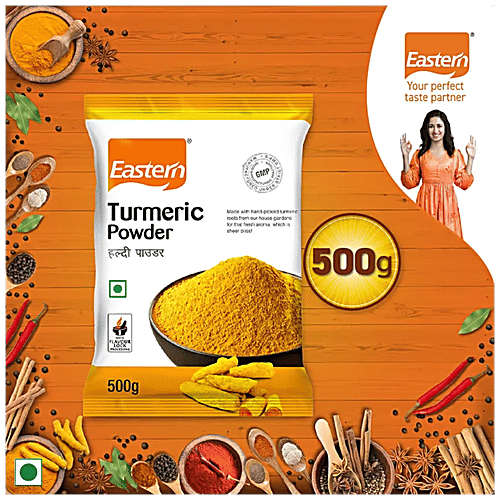 Eastern Turmeric Powder/Arisina Pudi, 500 g Pouch 