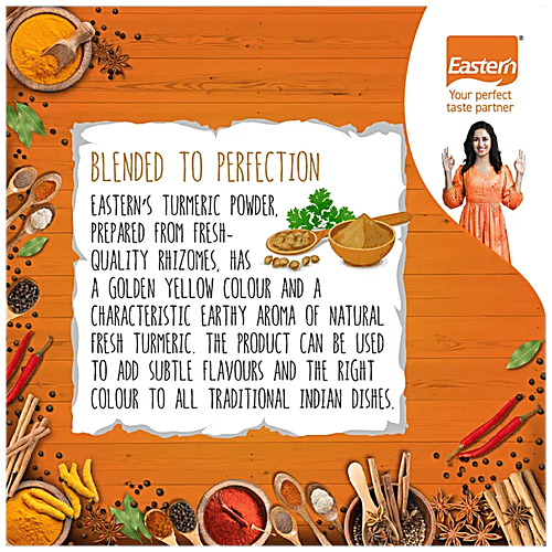 Eastern Turmeric Powder/Arisina Pudi, 500 g Pouch 