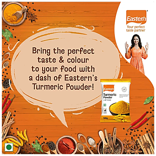 Eastern Turmeric Powder/Arisina Pudi, 500 g Pouch 
