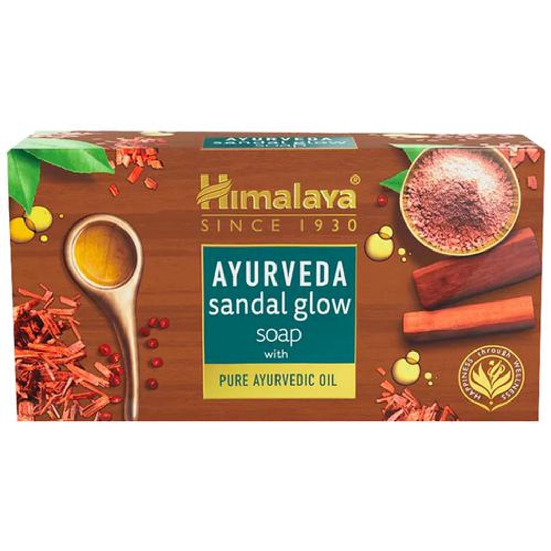 Himalaya Ayurveda Sandal Glow Soap, 125 g 