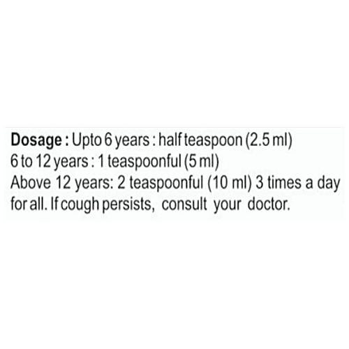 Buy Multani Kuka Cough Syrup Pure Tulsi, Natural & Safe, No