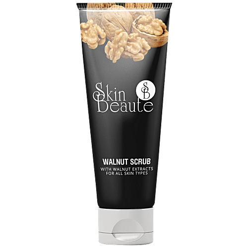 Skin Beaute Skin Walnut Scrub - Removes Dead Skin Cells, Tightens Sluggish Skin, 40 g  