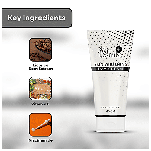 Skin Beaute Skin Whitening Day Cream - Nourish & Protect Skin, For Healthy, Young Complexion, 40 g