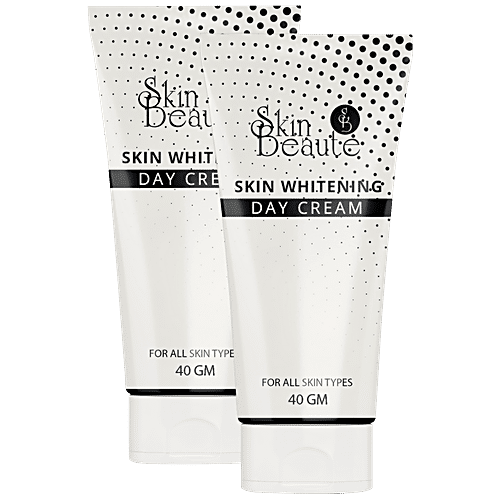 Skin Beaute Skin Whitening Day Cream - Nourish & Protect Skin, For Healthy, Young Complexion, 40 g