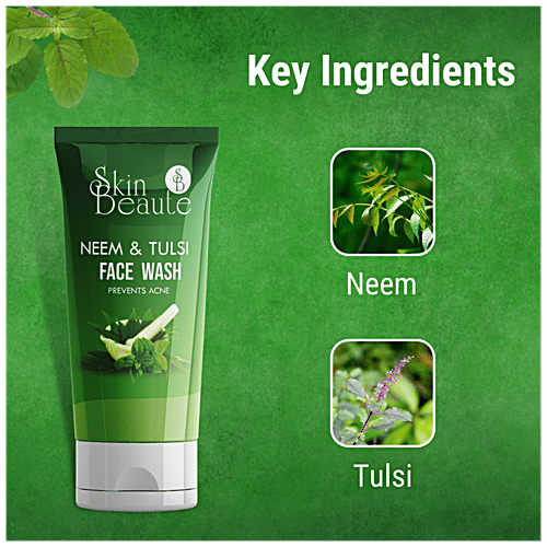 Buy Skin Beaute Neem & Tulsi Face Wash Prevents Acne, Refreshes Face