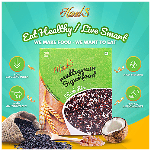 Buy HandS Multigrain Superfood Black Rice, Ready To Eat, Healthy
