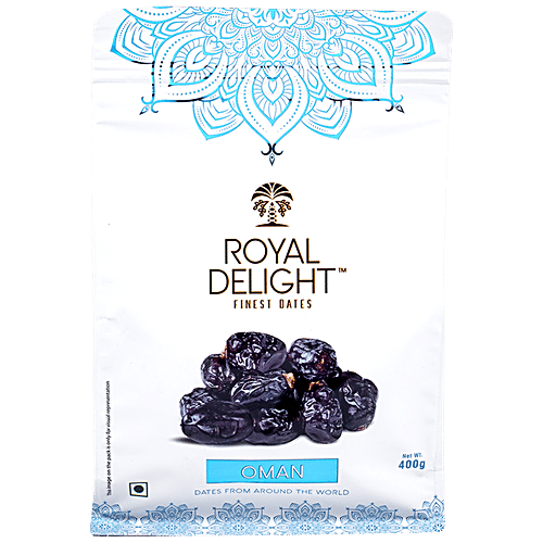 Buy Royal Delight Oman Dates 100 Natural, No Natural Sugar Online at