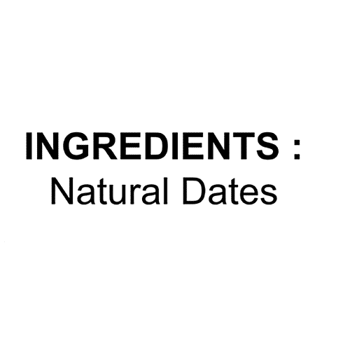 Al Barakah Dates All Natural Dates Sugar - 100% Natural, No Artificial Colours & Flavours, 500 g  