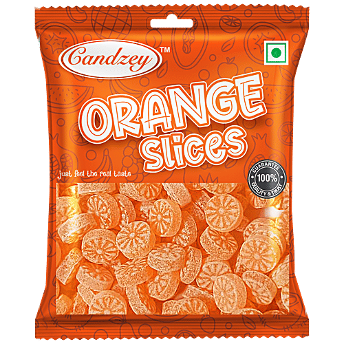 Buy CANDZEY Orange Slices Candy HardBoiled Online at Best Price of Rs 40 bigbasket