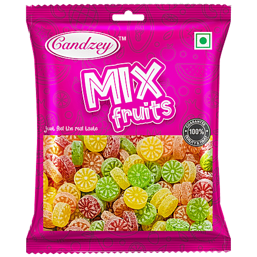 Buy CANDZEY Mix Fruits Candy HardBoiled, Assorted Flavours Online at
