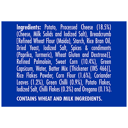 Pillsbury Cheese Corn Crunchies - Large, Crunchy & Cheesy Delight, 340 g (20 pcs)