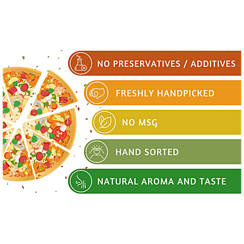 Vinama Organic Feast Pizza Seasoning - Unique Flavour & Taste, 50 g  