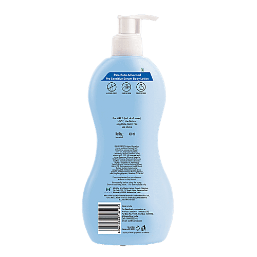 Buy Parachute Advansed Serum Body Lotion With Coconut Milk, For Women, Pro Sensitive, Nourish