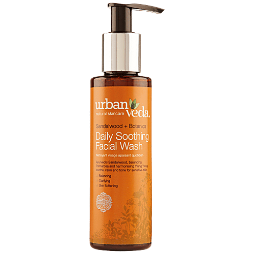 Buy Urban Veda Soothing Ayurvedic Daily Facial Wash Sandalwood