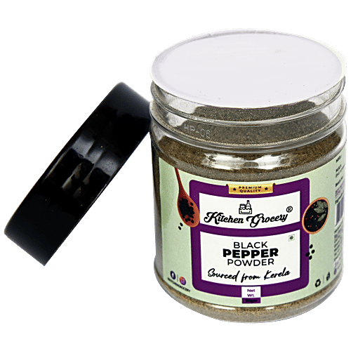 Buy Kitchen Grocery Black Pepper Powder Enhances Flavour, Rich In
